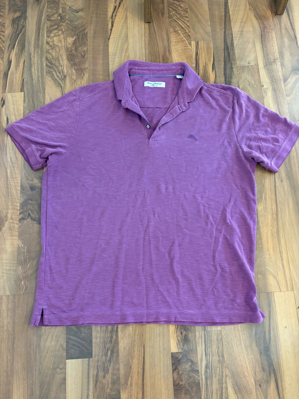 Tommy Bahama Vintage Purple Polo Shirt Island Zone - Picture 1 of 5